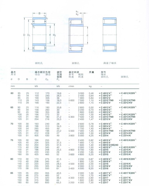 CARB圓環(huán)滾子軸承